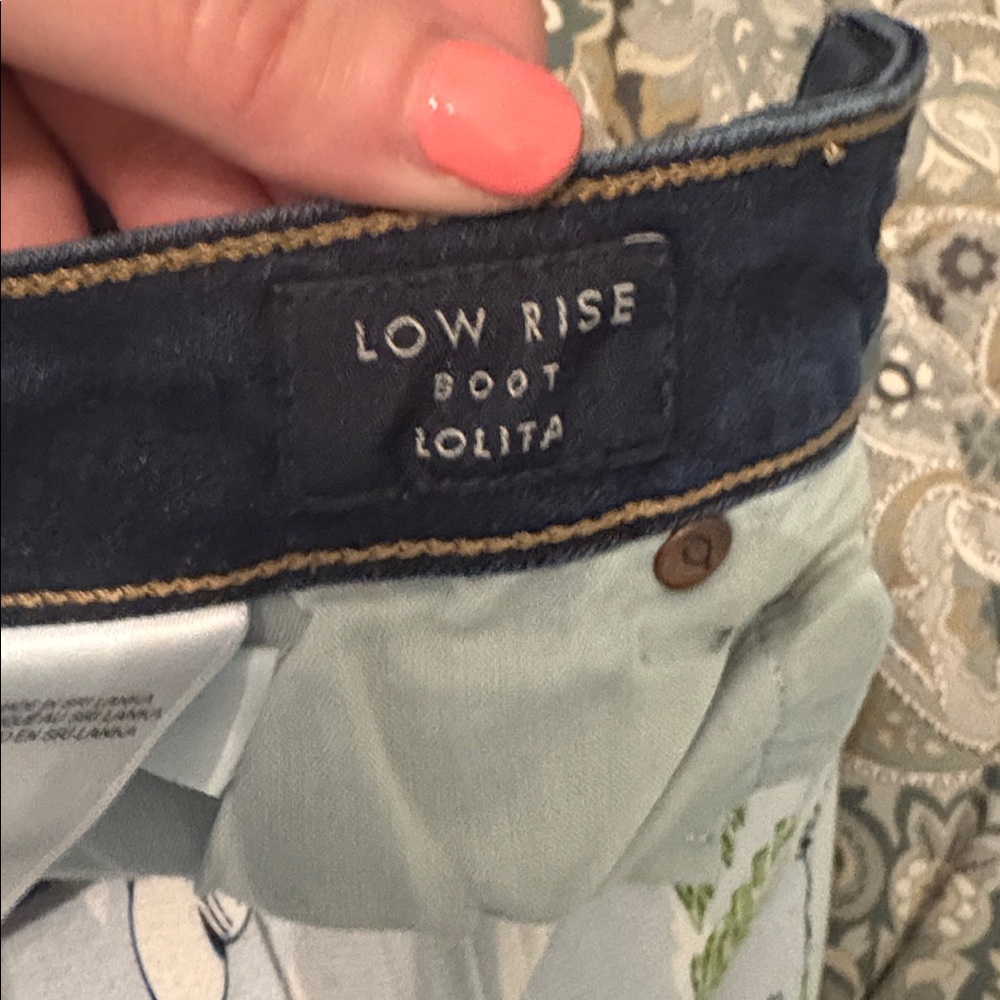 Lucky Brand Women's Dark Blue Boot Cut Jeans - Picture 4 of 6
